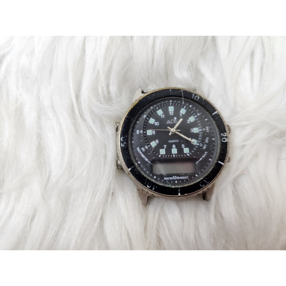 Vintage Antique Super Rare ADi Tachymeter Watch Water Resistance 5 ATM